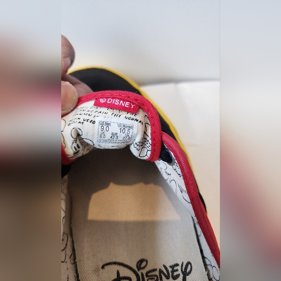 Vans X Disney 90th Anniversary Mickey Mouse (Men's 9) - Picture 9 of 9